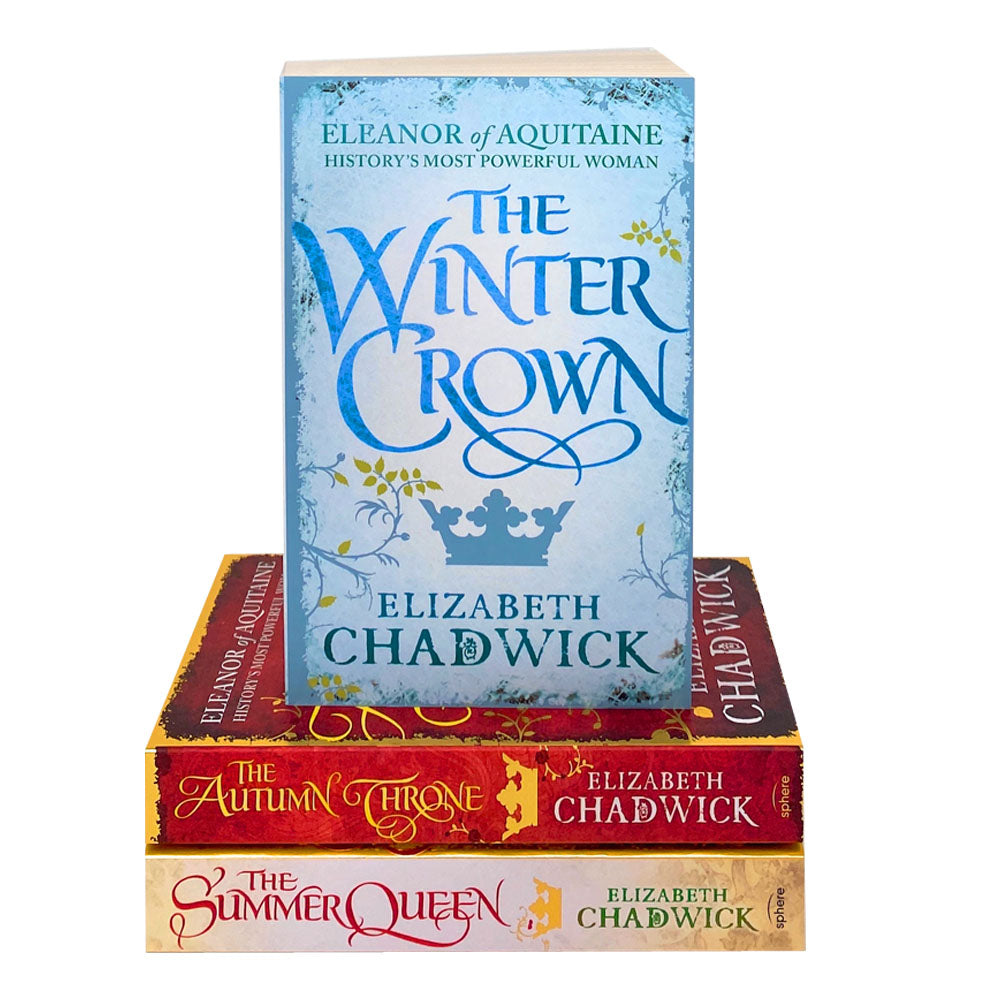 Eleanor of Aquitaine Trilogy Collection – 3 Paperback Book Set by Elizabeth Chadwick | Historical Fiction, Medieval Royalty & Epic Queen’s Saga
