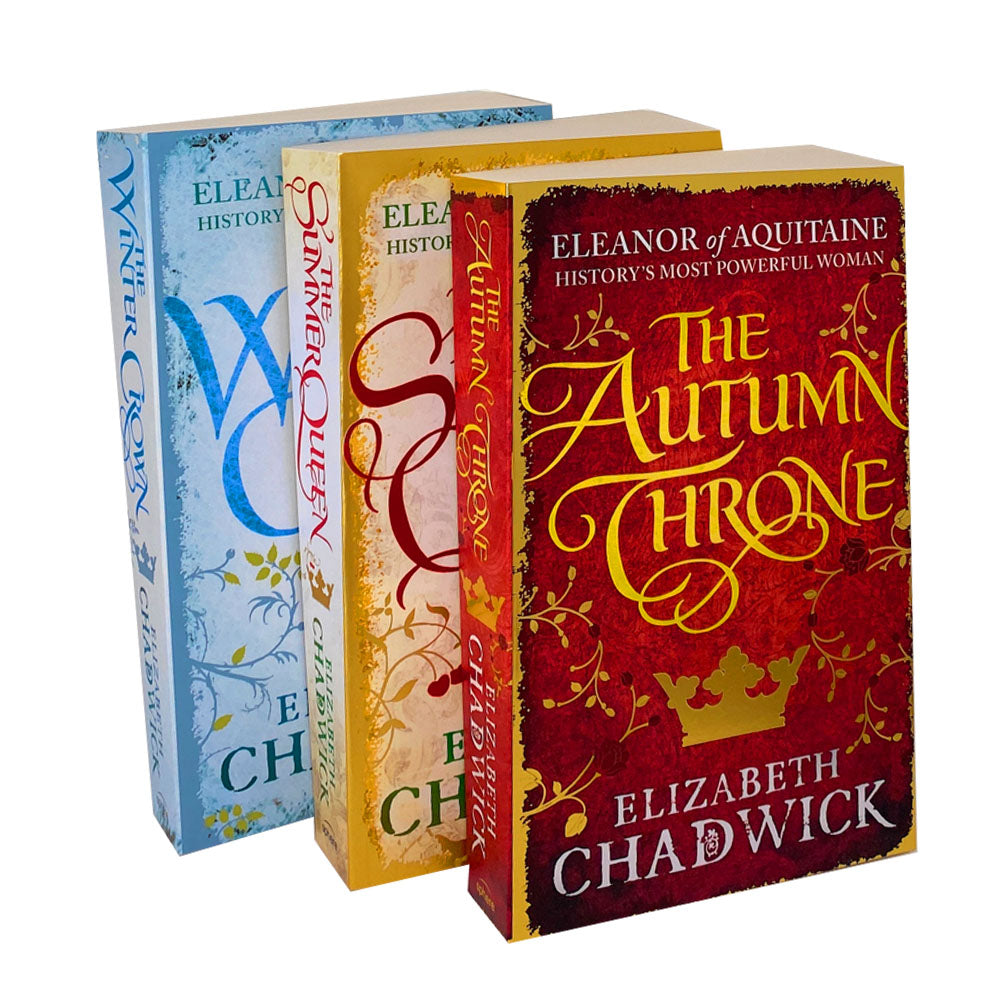 Eleanor of Aquitaine Trilogy Collection – 3 Paperback Book Set by Elizabeth Chadwick | Historical Fiction, Medieval Royalty & Epic Queen’s Saga