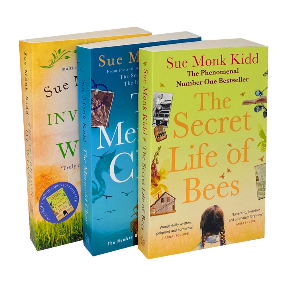 Sue Monk Kidd 3 Books Collection Set – The Secret Life of Bees, The Invention of Wings | Women’s Fiction, Coming of Age, Inspirational Stories