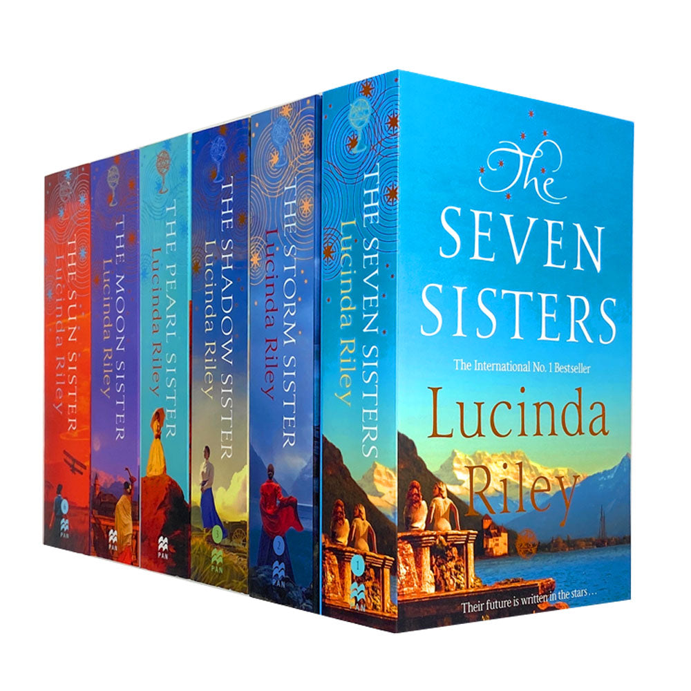 Lucinda Riley The Seven Sisters Series – 6 Book Collection Set | Bestselling Fiction, Family Drama, Historical Mystery & Emotional Adventure