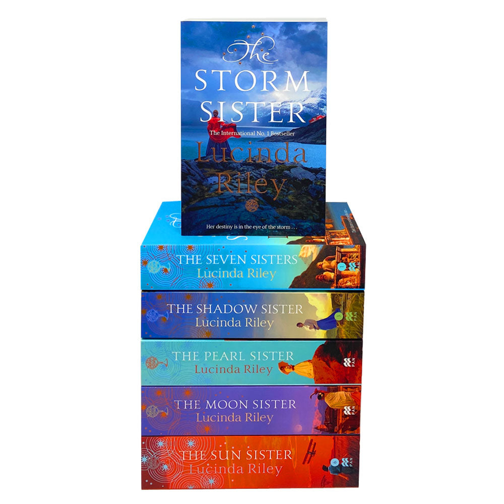 Lucinda Riley The Seven Sisters Series – 6 Book Collection Set | Bestselling Fiction, Family Drama, Historical Mystery & Emotional Adventure