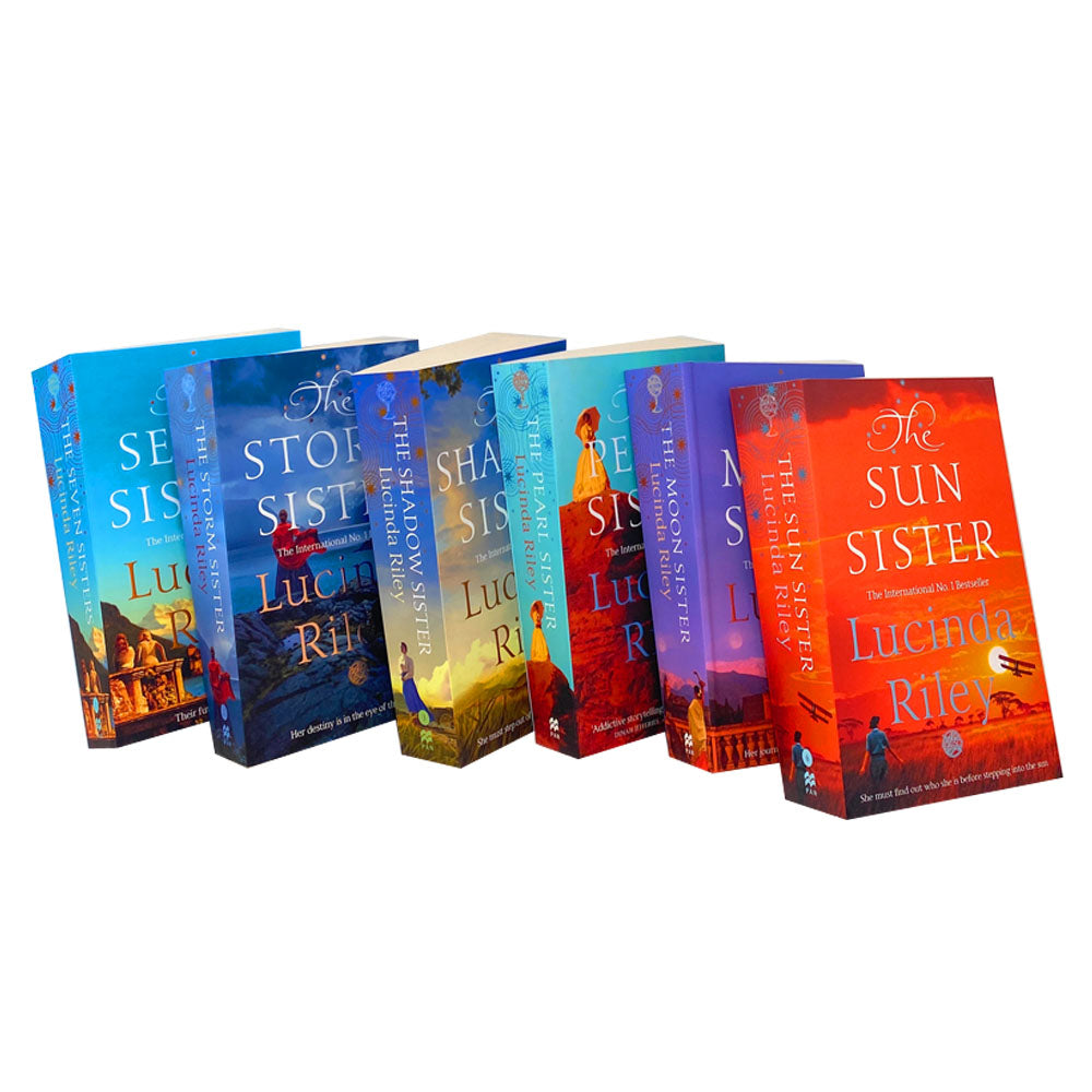 Lucinda Riley The Seven Sisters Series – 6 Book Collection Set | Bestselling Fiction, Family Drama, Historical Mystery & Emotional Adventure