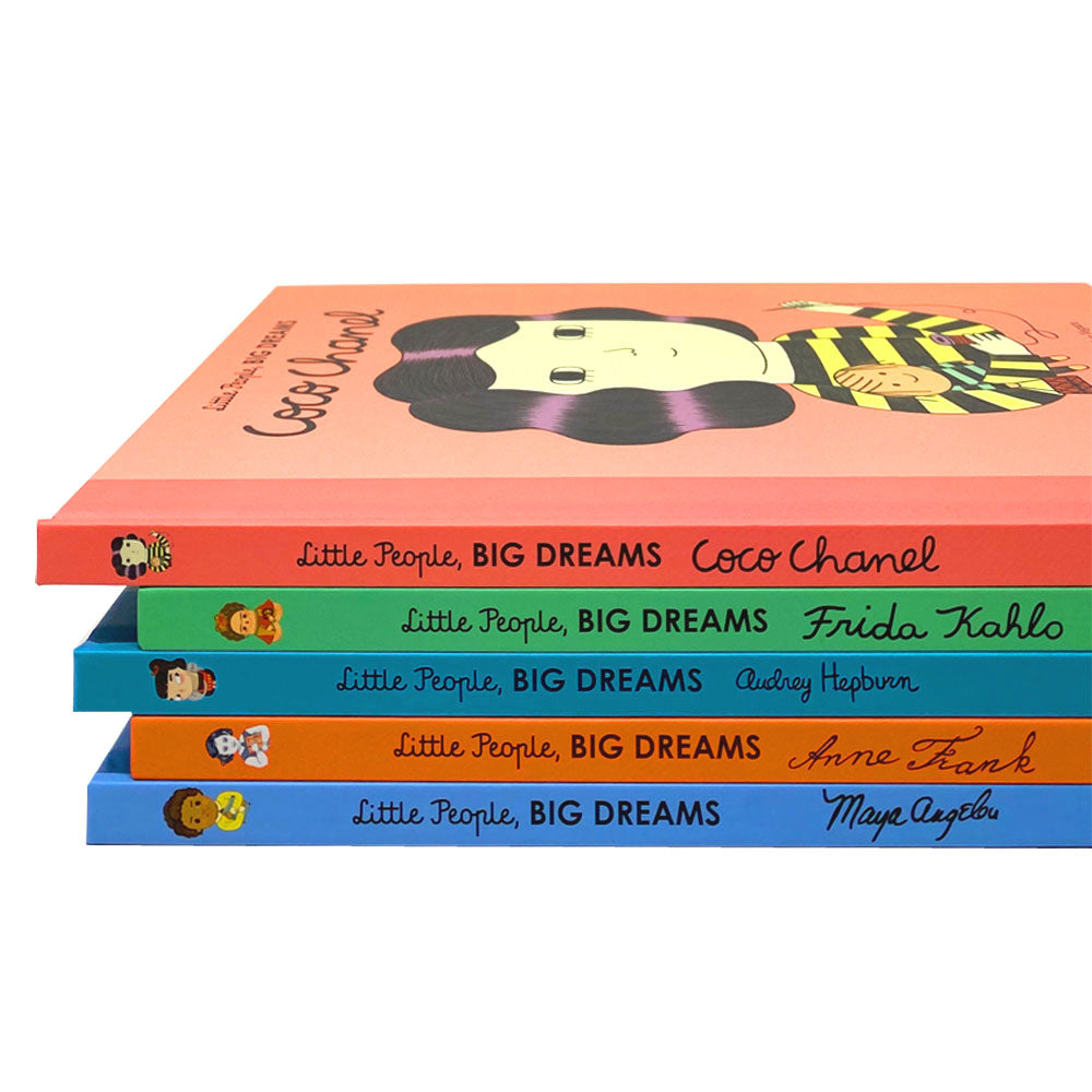 Little People, Big Dreams Inspiring Artists & Writers – 5 Book Collection Box Set | Illustrated Children's Stories for Creativity & Education