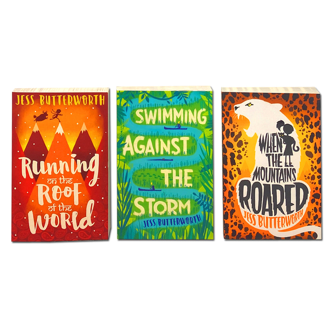 Jess Butterworth 3-Book Collection – Exciting Children's Adventure Stories | Outdoor Exploration, Nature & Imaginative Fiction for Young Readers