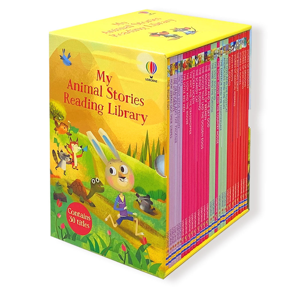Usborne My Animal Stories Reading Library 30-Book Collection Box Set – Educational & Fun Animal Tales for Young Readers, Perfect for Kids' Learning