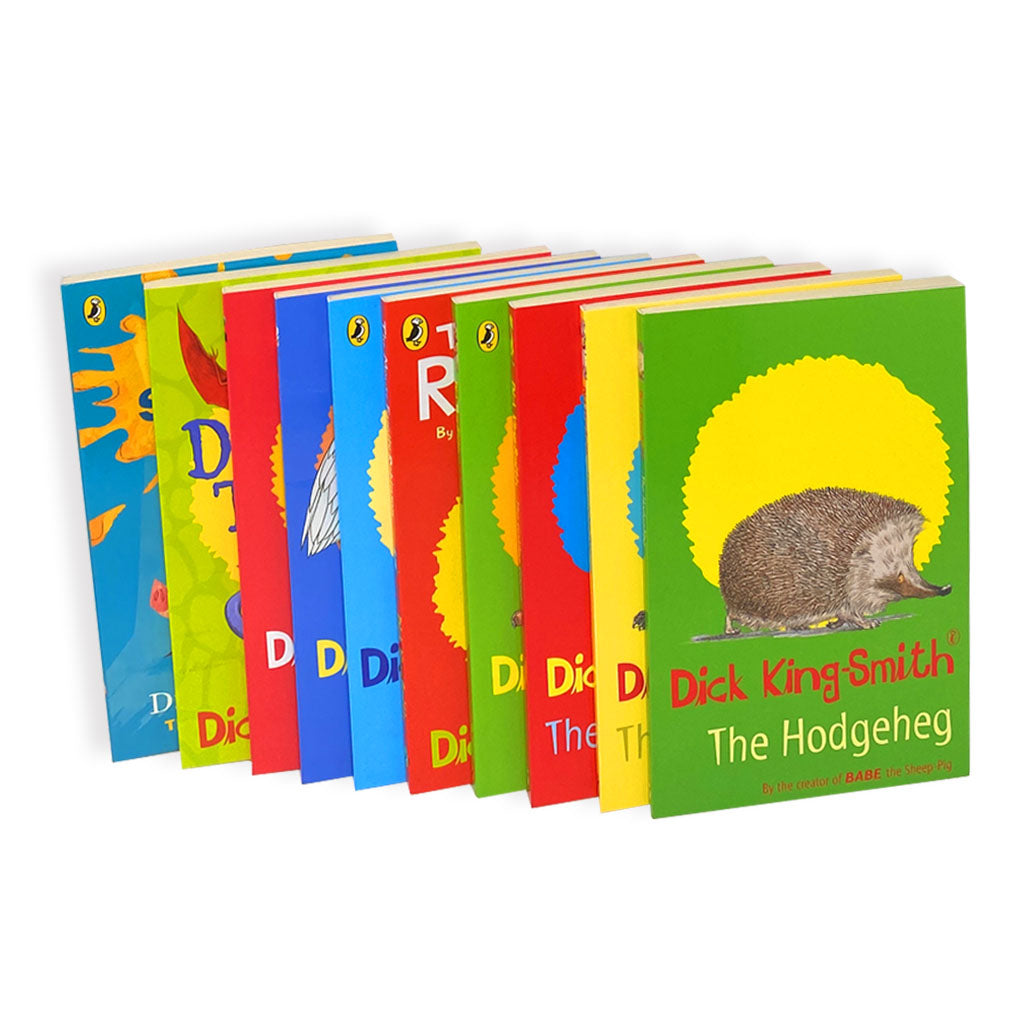 Dick King-Smith Animal Adventures 10 Paperback Book Collection | Fun & Educational Kids Stories | Fiction for Young Readers, Wildlife & Animal Tales