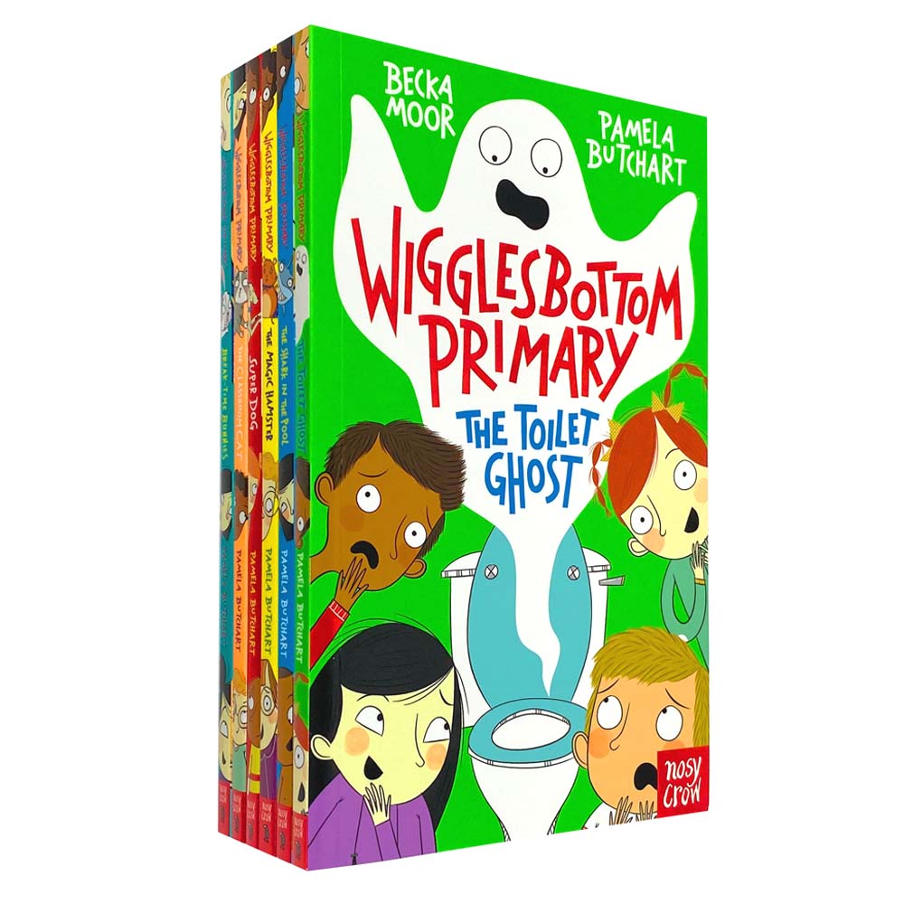 Wigglesbottom Primary Series by Pamela Butchart– 6 Book Collection Set | Fun & Hilarious Children's Fiction for 6+ years & School Adventures