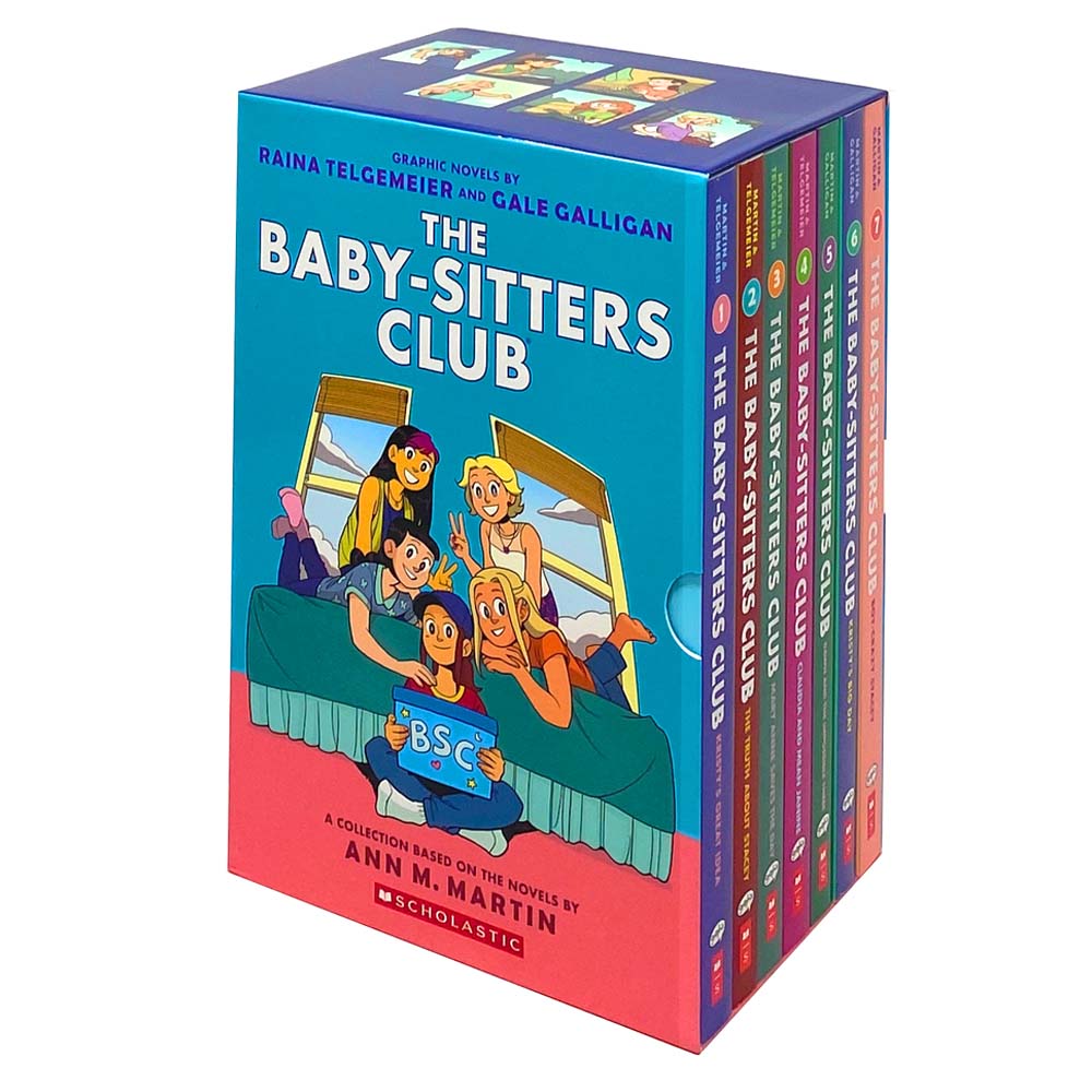 The Baby-Sitters Club Graphic Novels 7 Books Set Collection by Ann M. Martin (Paperback)