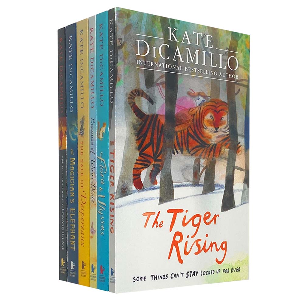 Kate DiCamillo Classic 6 Book Box Set– Beloved Children's Literature, Hardcover Middle Grade Fiction, Wholesome Tales of Adventure, Friendship & Magic
