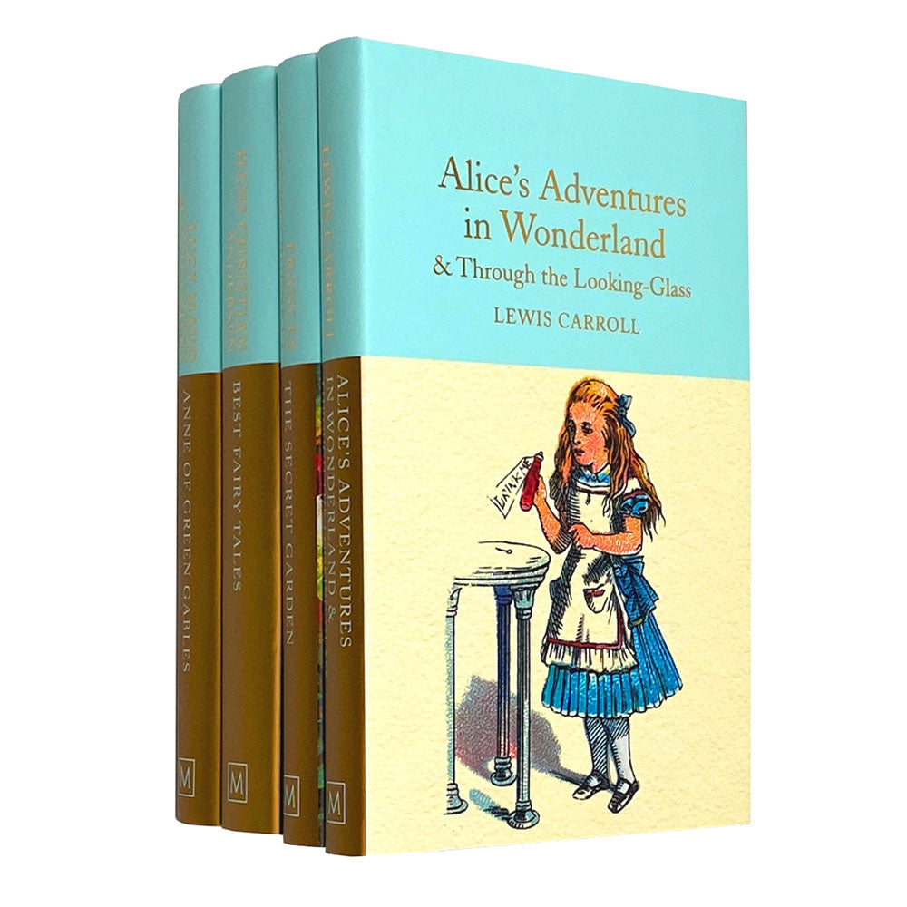 Children’s Classics Collection 4-Book Box Set | Anne of Green Gables, Fairy Tales, The Secret Garden, Alice’s Adventures – Kids' Hardcover Books