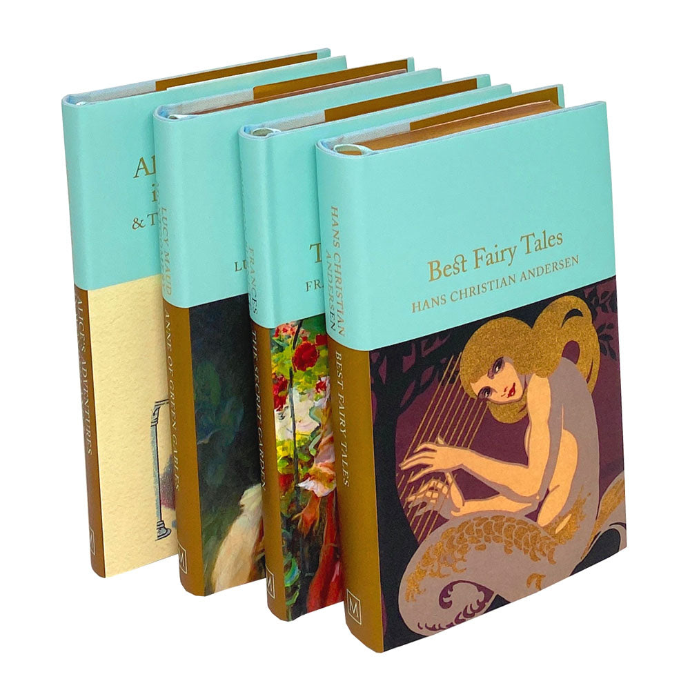 Children’s Classics Collection 4-Book Box Set | Anne of Green Gables, Fairy Tales, The Secret Garden, Alice’s Adventures – Kids' Hardcover Books