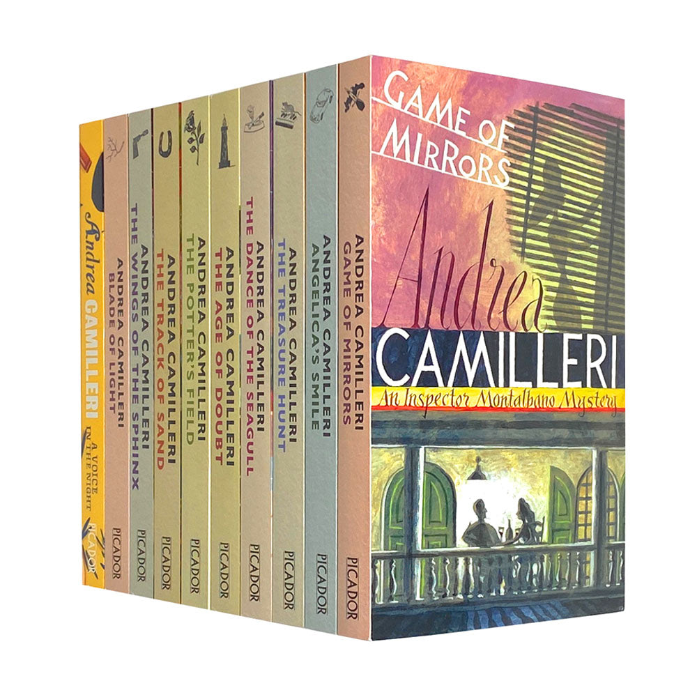 Inspector Montalbano Mysteries Series 2 Collection Set by Andrea Camilleri Books 11-20