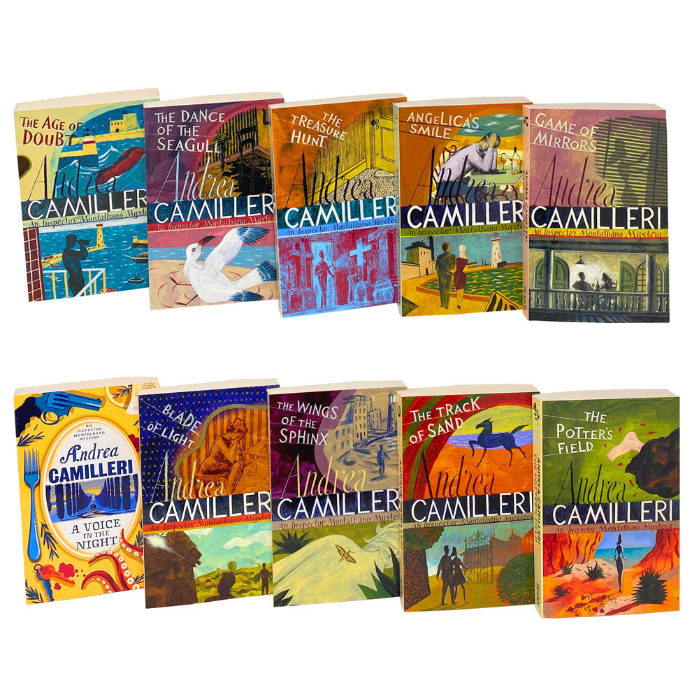 Inspector Montalbano Mysteries Series 2 Collection Set by Andrea Camilleri Books 11-20