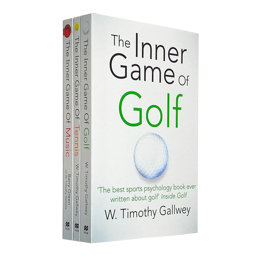 W. Timothy Gallwey 3 Book Collection | Self-Help, Personal Development & Performance | Mindfulness, Coaching, Success, Motivation & Growth