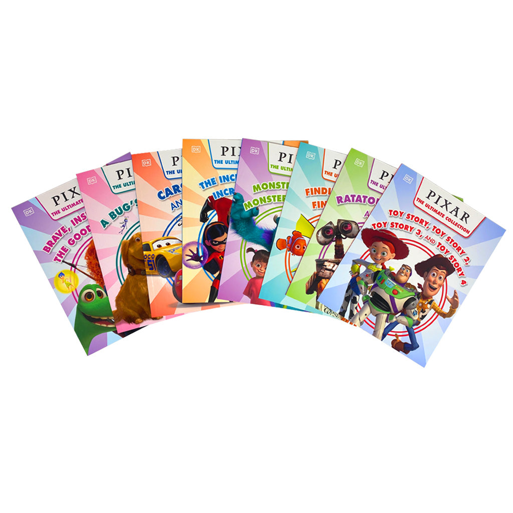 Pixar The Ultimate Collection 8 Book Box Set – Brave, Up, Cars & More | Children's Stories Full of Fun, Adventure, Imagination, Learning & Family Joy