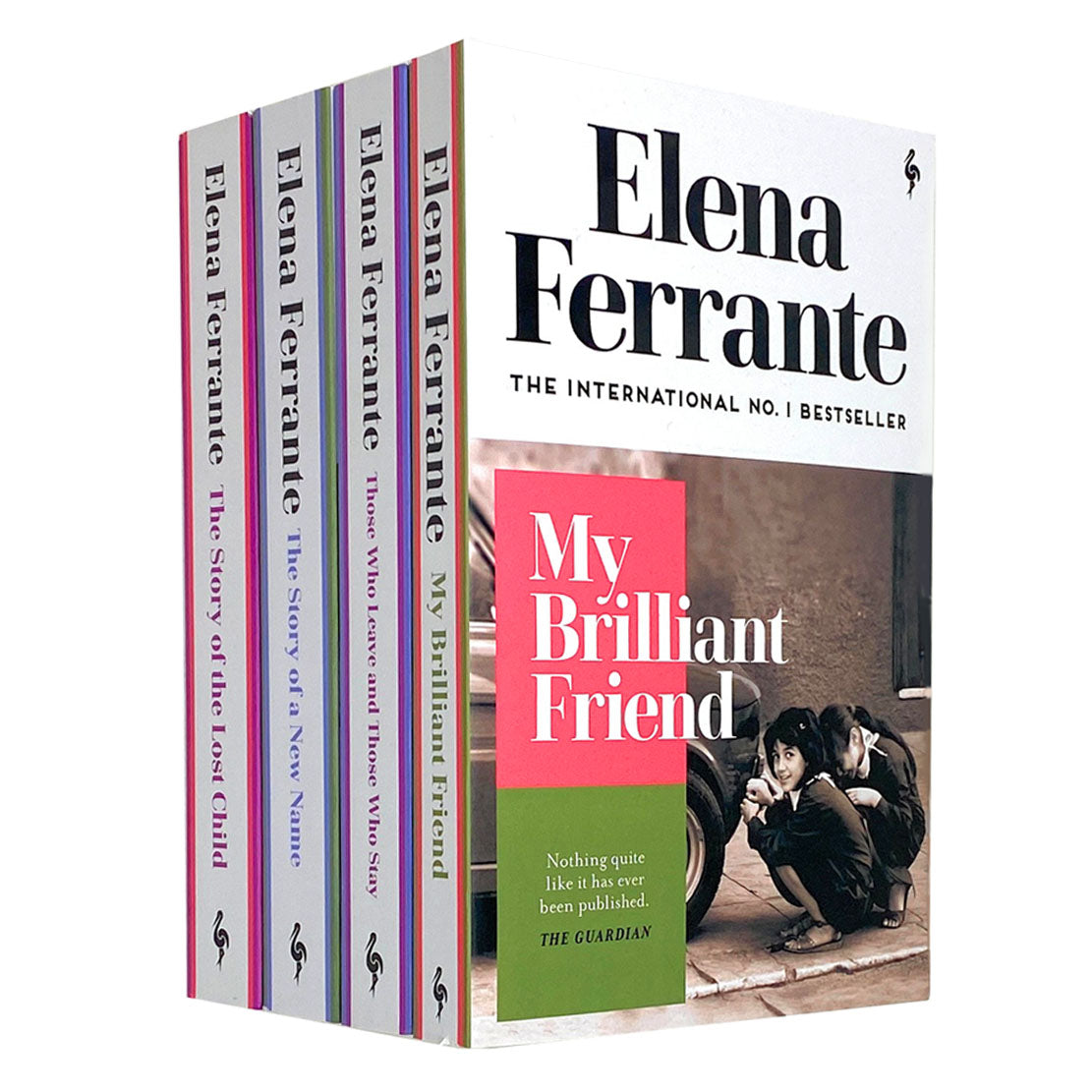 My Brilliant Friend Series Collection – 4 Book Neapolitan Novels Set by Elena Ferrante | Fiction, Italian Literature, Coming of Age, Friendship