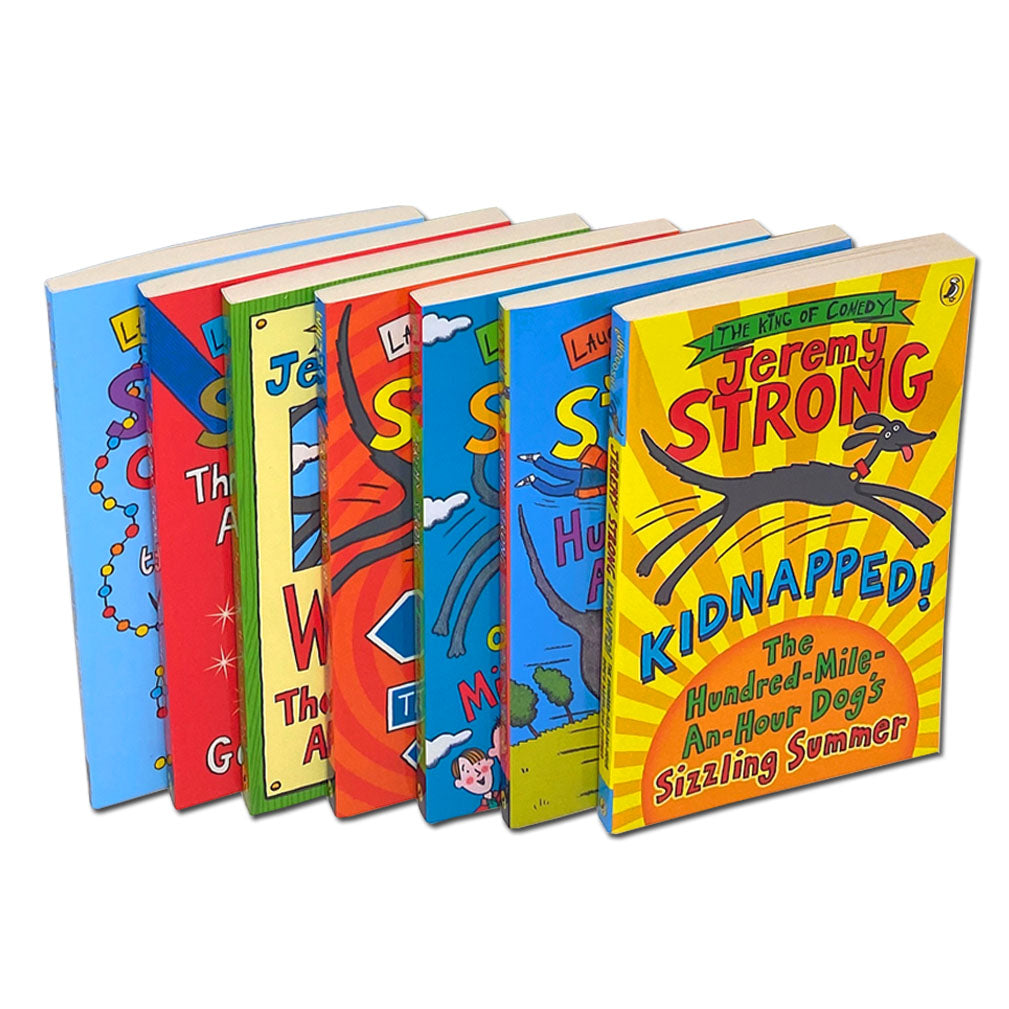 Jeremy Strong The Hundred-Mile-An-Hour Dog Canine Collection – 7-Book Set of Fun & Humorous Dog Stories for Kids, Young Readers & Animal Lovers