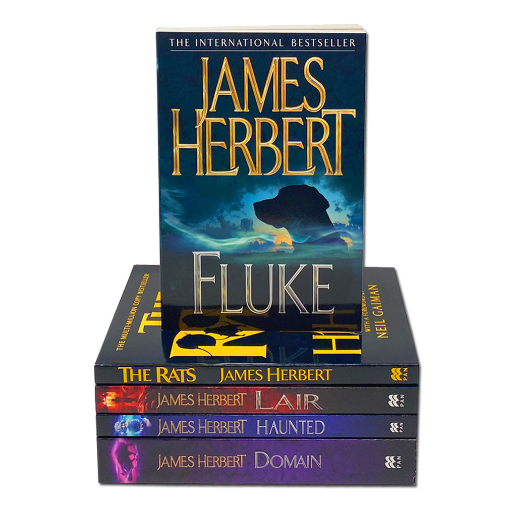 James Herbert Horror Fiction Book Set | 5 Books Collection – The Rats, Haunted, Domain & More | Classic Thriller for Gripping Reads