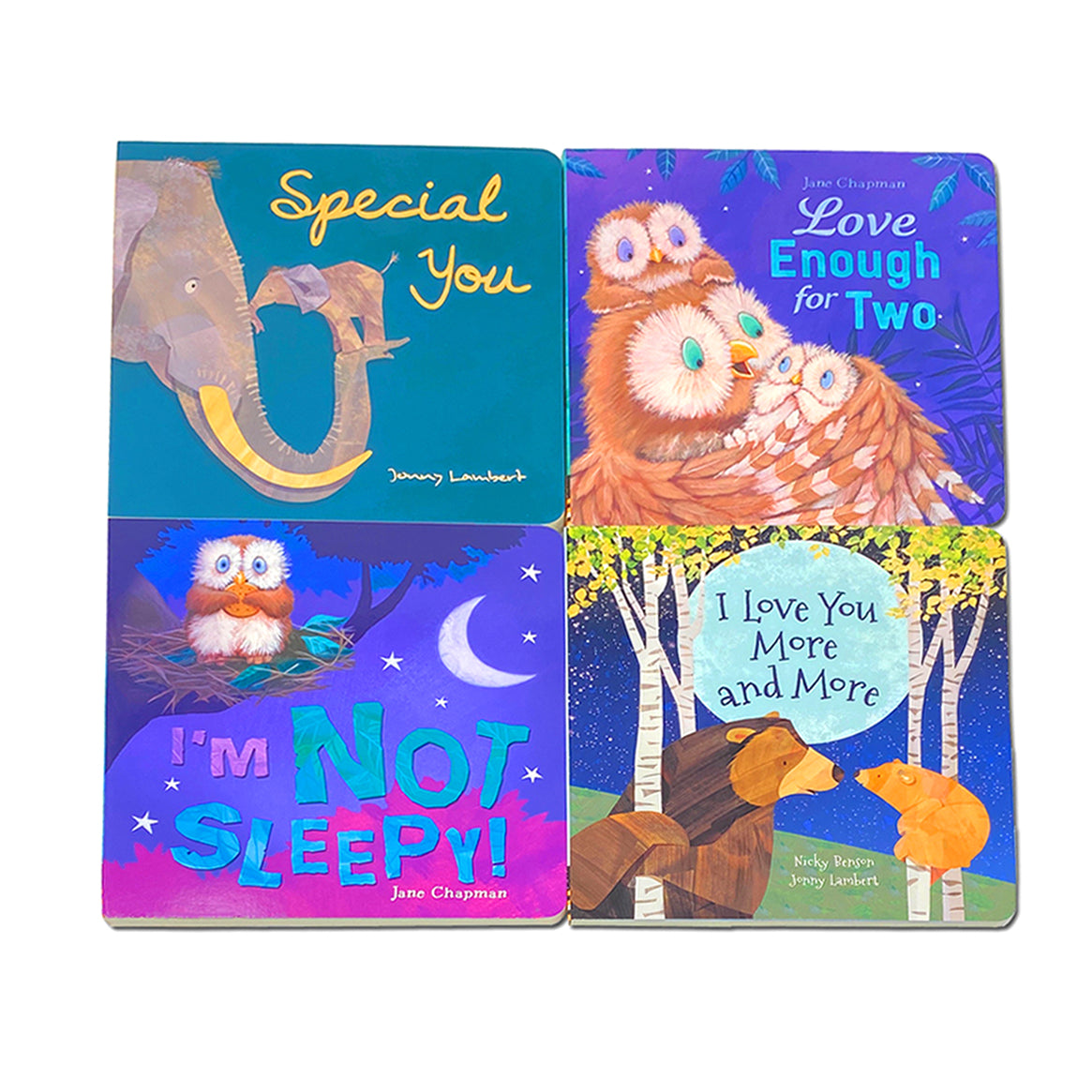 My First Board Book Library 4 Books Set Collection by Jane Chapman