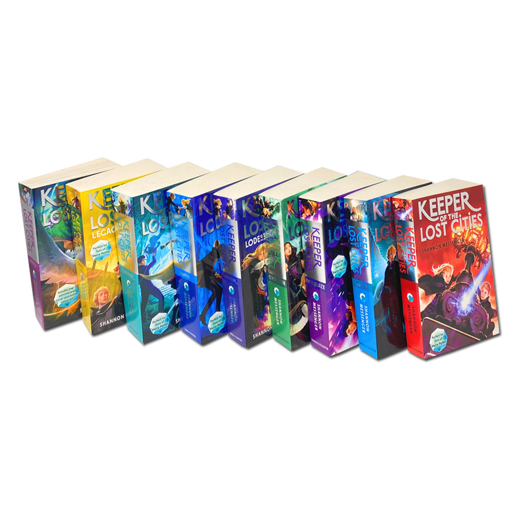 Keeper of the Lost Cities 9-Book Collection by Shannon Messenger (Series 1-8.5) | Epic Fantasy Adventure, Magic, Friendship & Bestselling Kids Series