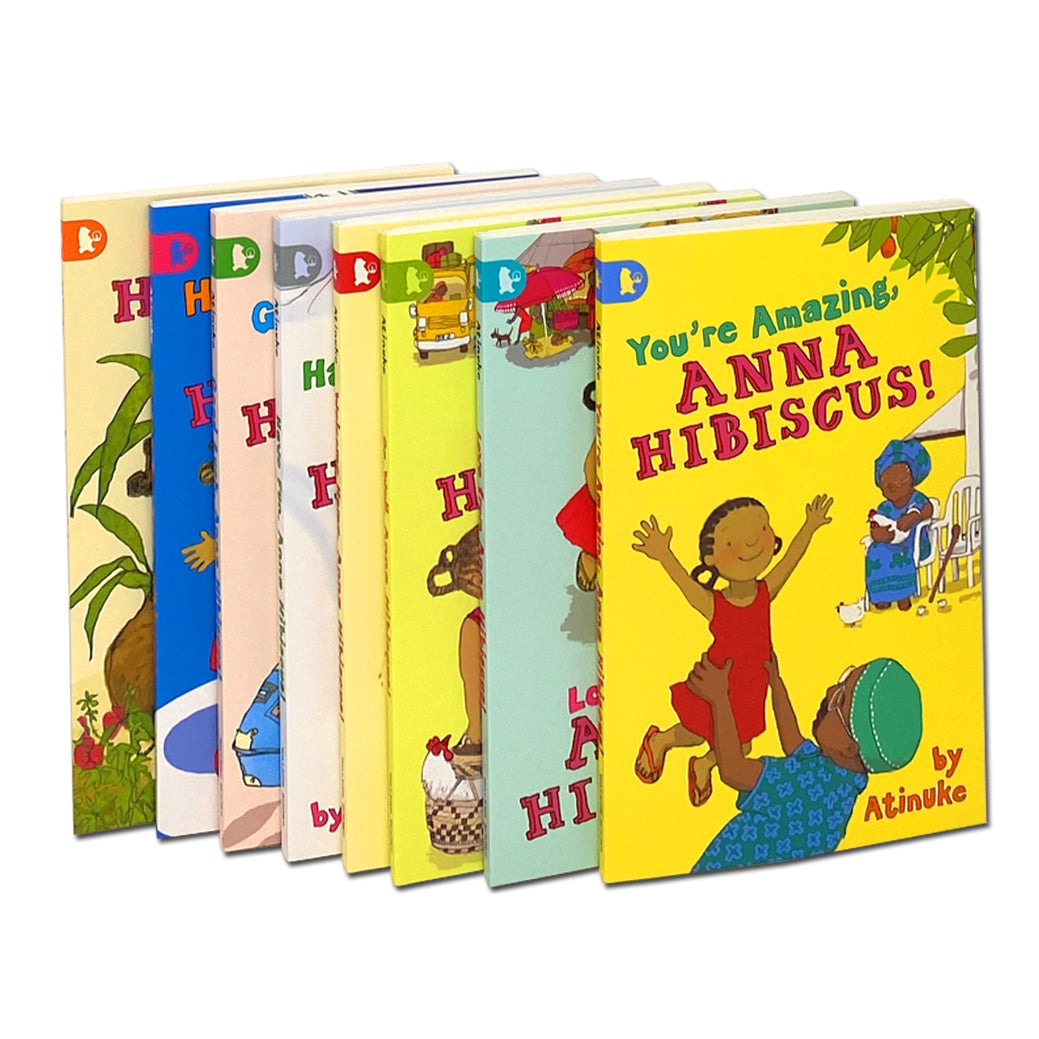 Anna Hibiscus 8 Book Collection by Atinuke – Children's Fiction Series on Family, Culture, Friendship, Learning,Adventure, Stories for Ages 7+ Readers