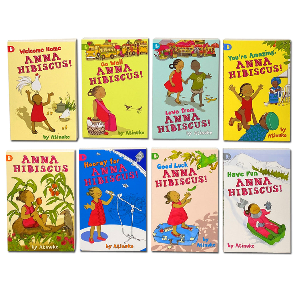 Anna Hibiscus 8 Book Collection by Atinuke – Children's Fiction Series on Family, Culture, Friendship, Learning,Adventure, Stories for Ages 7+ Readers