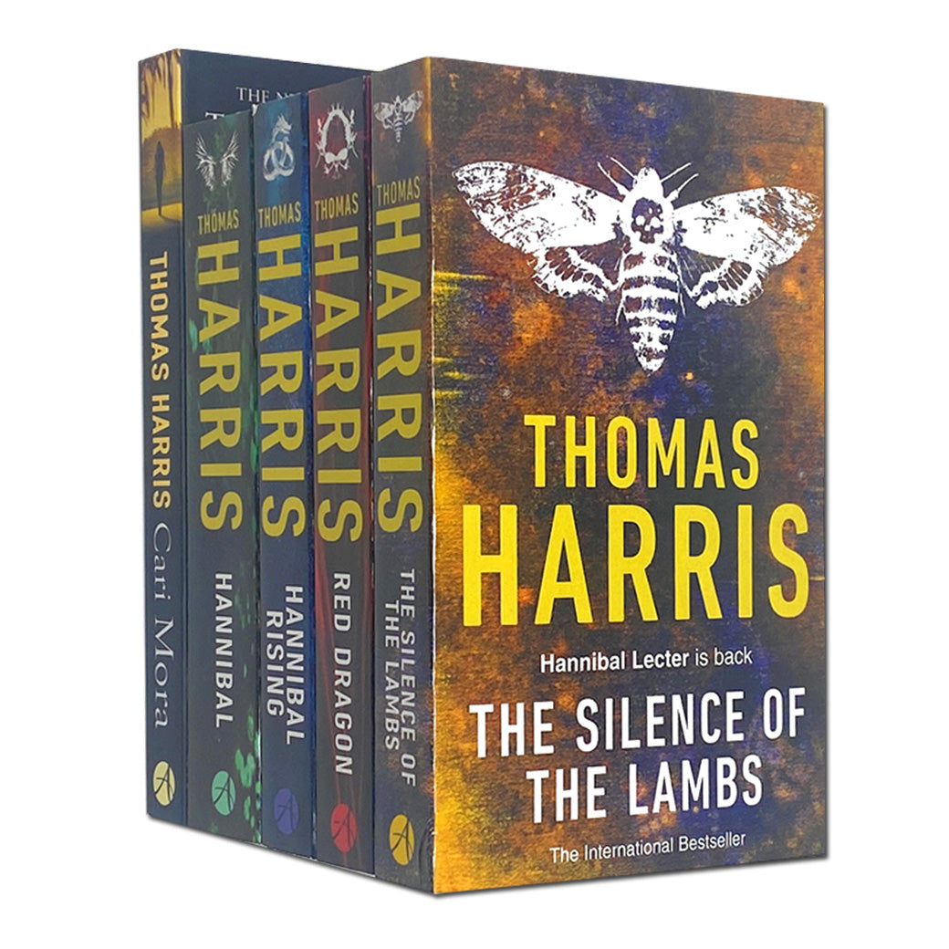 Cari Mora and Hannibal Lecter Series Collection 5 Books Set by Thomas Harris – Crime Thriller Book Set Featuring for Mystery & Suspense Fans