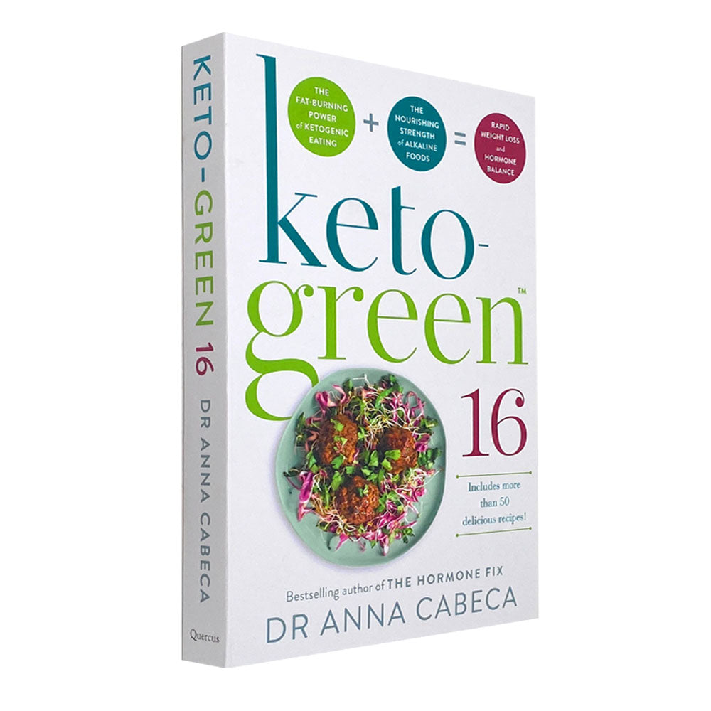 Keto-Green 16: Dr. Anna Cabeca’s Keto & Ketogenic Diet Guide Book for Weight Loss, Fat Burning, Health, Low-Carb Recipes, and Healthy Living