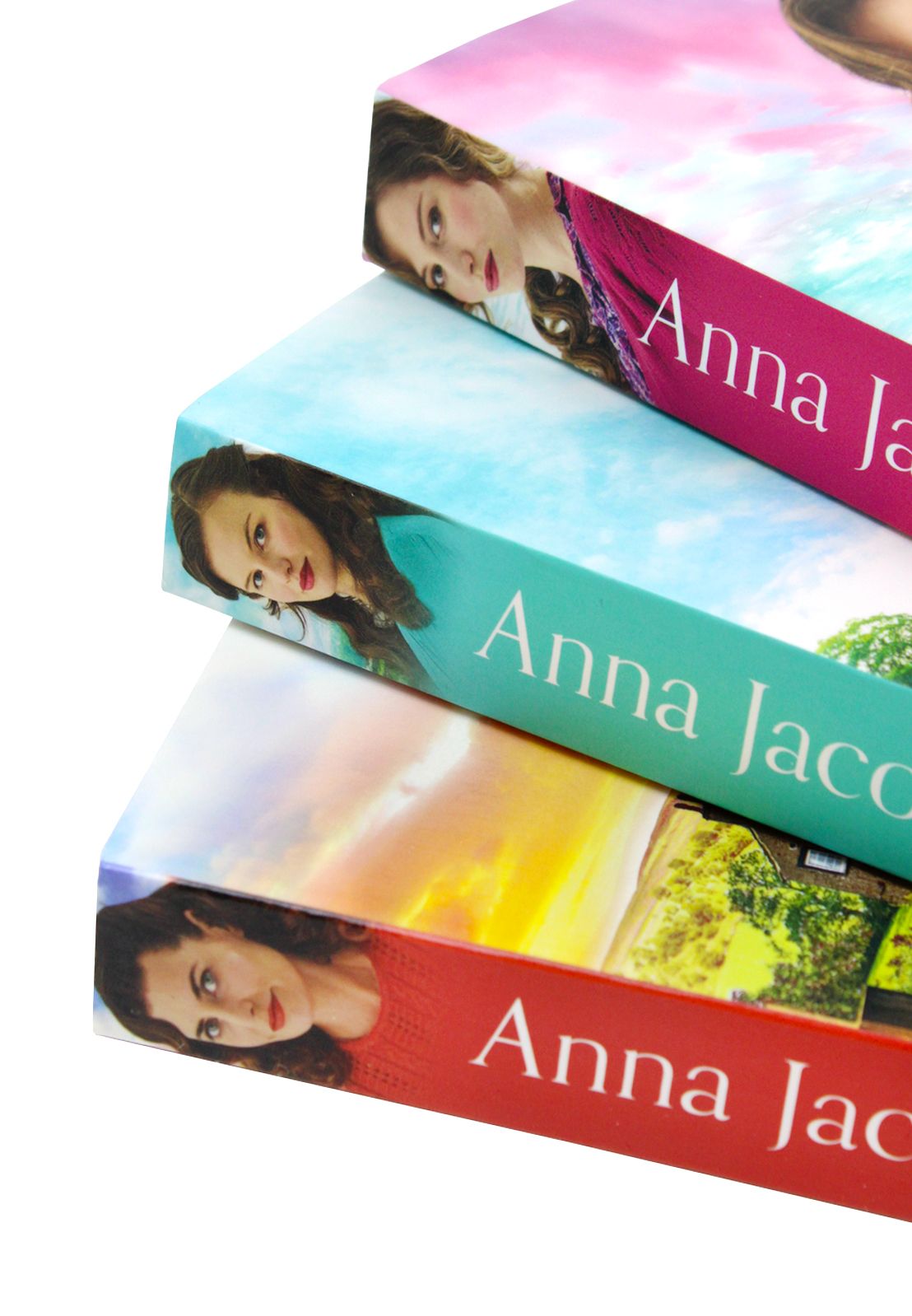 Anna Jacobs Birch End Series 3-Book Collection Set– A Widow's Courage, A Daughter's Journey, A Woman's Promise |Heartfelt Family Saga & Fiction Series