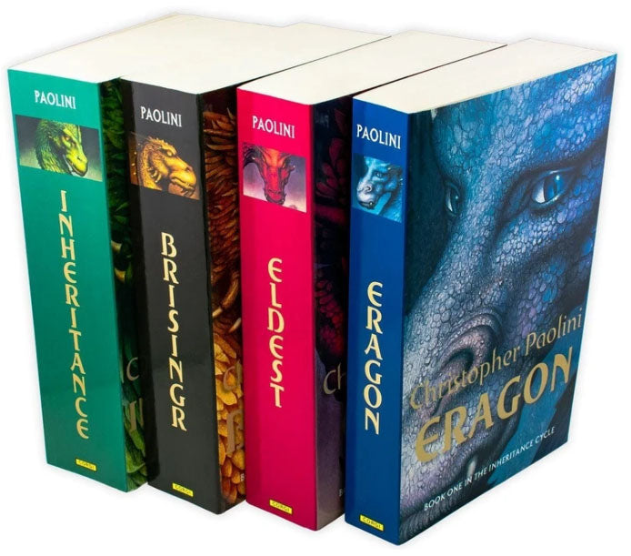 The Inheritance Cycle Series 4 Book Collection by Christopher Paolini| Epic Fantasy Adventure, Dragons, Magic & Bestselling Young Adult Saga