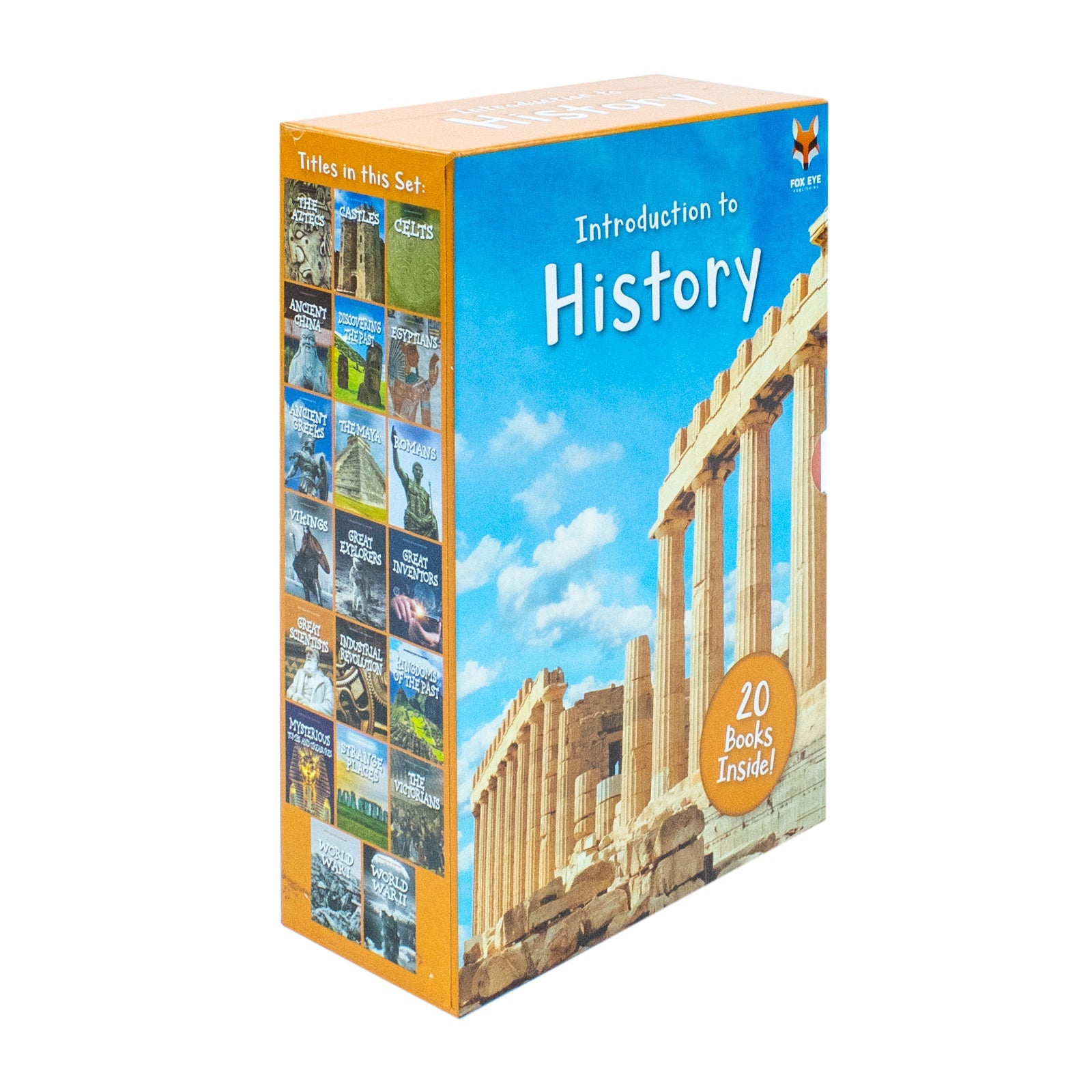 Children's Introduction to History for Beginners (Series1 & 2) 20 Books Collection Box Set- Fun Educational History for Kids & Engaging Learning