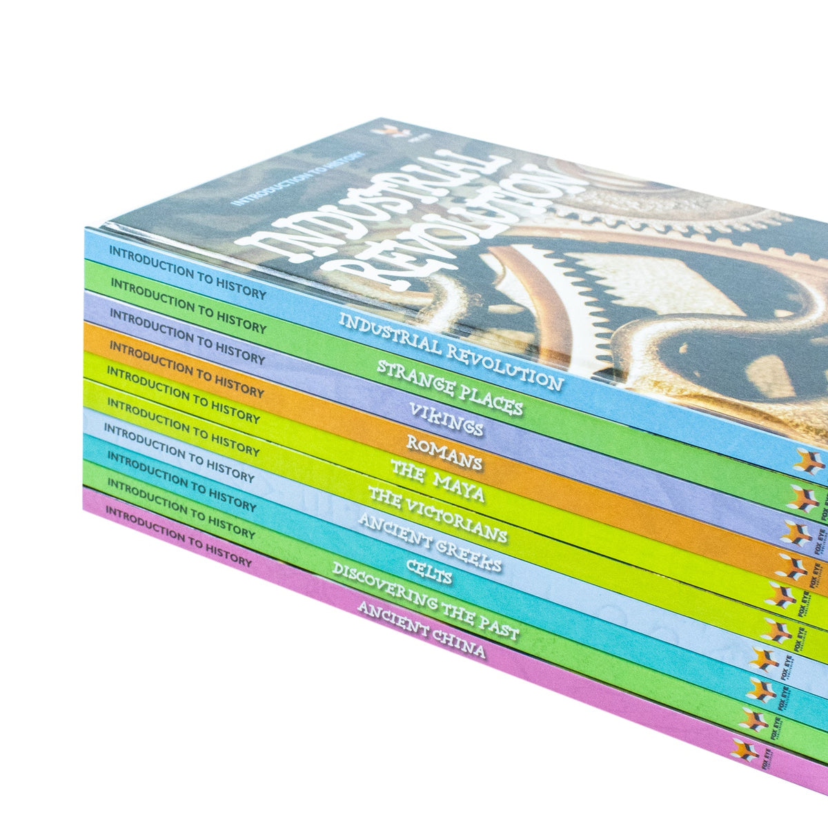 Children Introduction To History For Beginners (Series 1) 10 Hardback Book Collection Set: (Ancient China, Celts, Discovering The Past, Ancient Greeks, Industrial Revolution, The Maya, Romans)