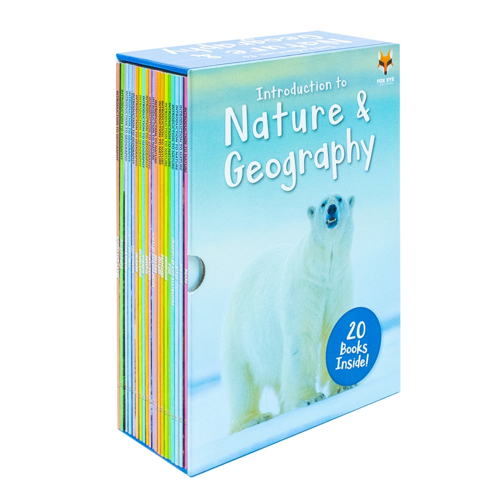 Children's Introduction to Nature & Geography 20-Books Box Set – Explore Wildlife, Ecosystems & Landscapes | Bears, Big Cats, Coral Reefs, Deserts & More