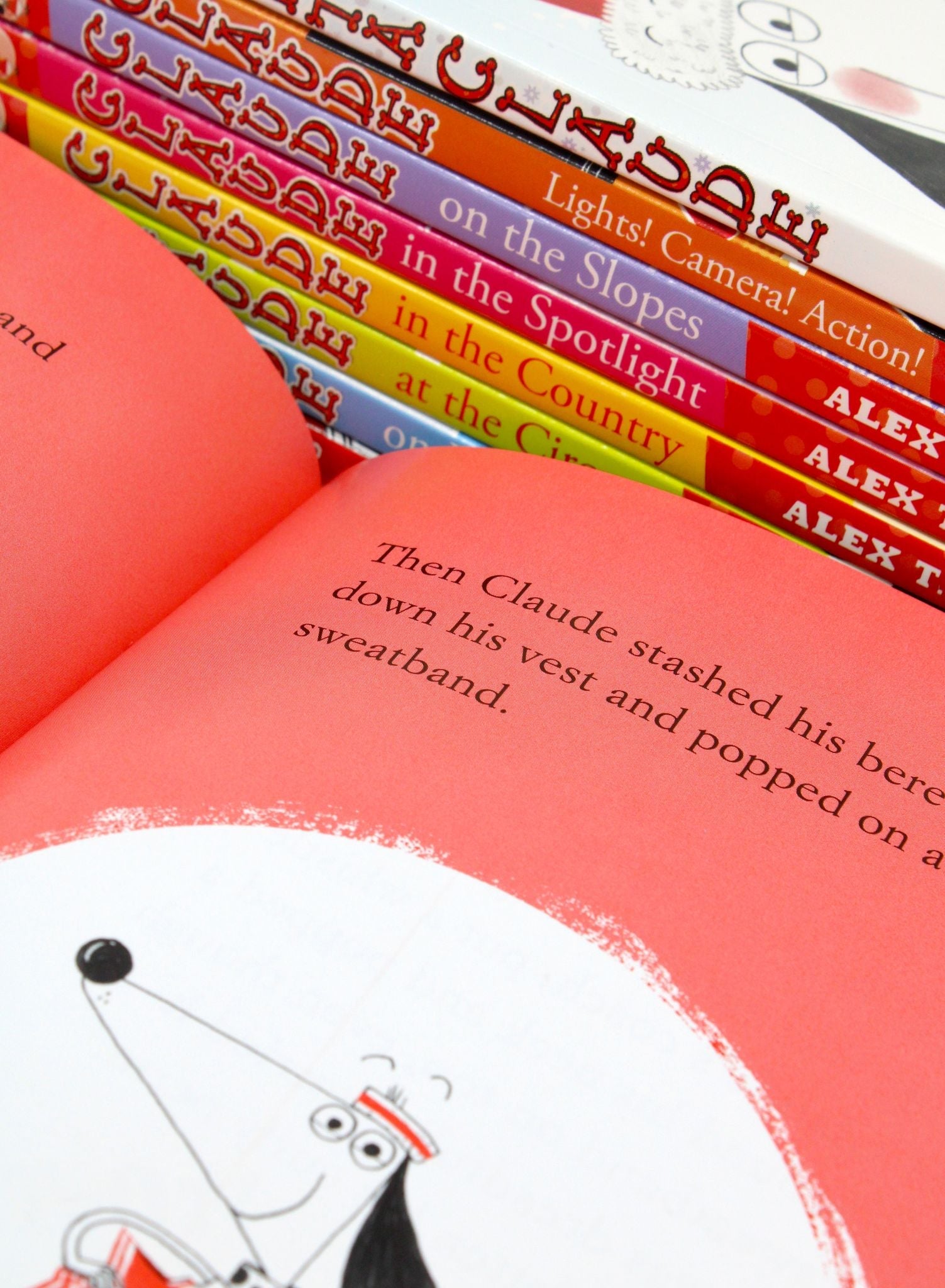 Photo of Claude A Rather Smashing Collection 9 Books Box Set Pages by Alex T. Smith