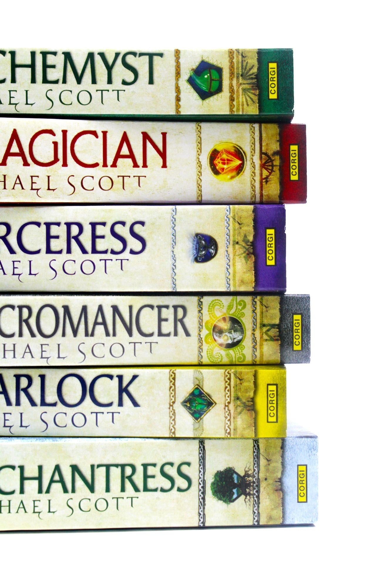 The Secrets of the Immortal Nicholas Flamel 6-Book Set by Michael Scott | Magic, Fantasy Adventure, Mythical Creatures & Epic Quests for Young Adults