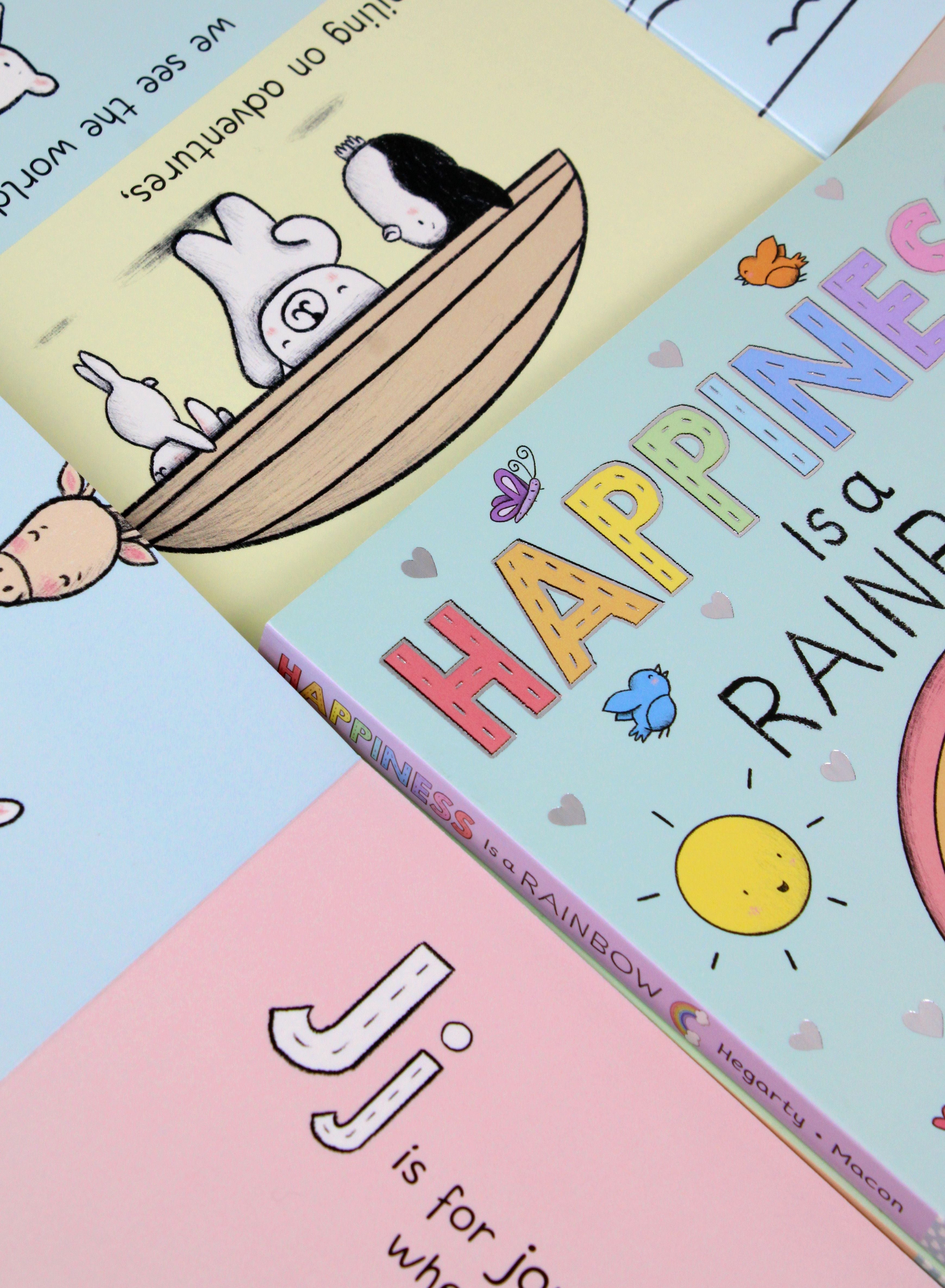 My First Books of Happiness | Kids 4 Board Book Set | Early Education, Behavior, Emotional Intelligence, Parenting, Funny & Illustrated Learning