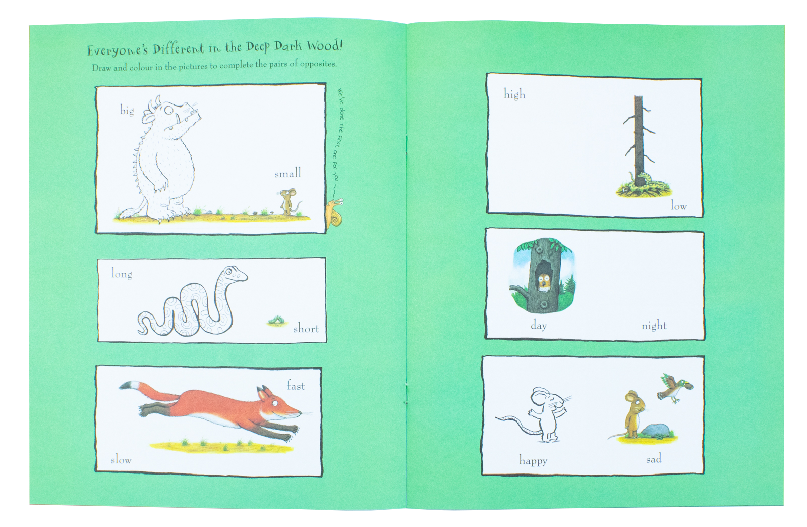 Julia Donaldson Picture & Activity 4-Book Collection– The Gruffalo Activity & Puzzle Book,Room on the Broom Coloring, Fun & Educational Kids’ Learning