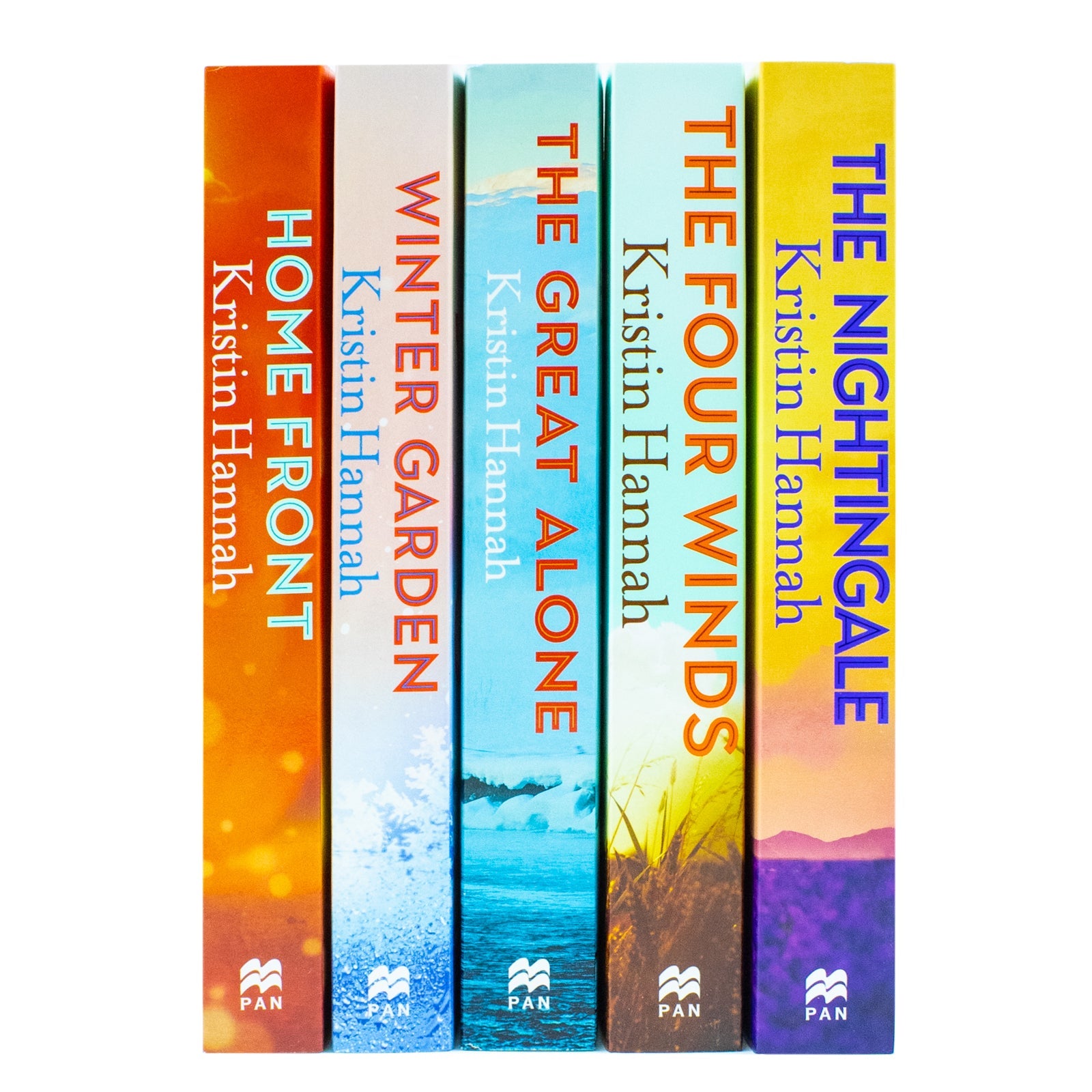Kristin Hannah Book Collection, 5 Novels for Ages 12 +, Includes The Nightingale and The Four Winds, Emotional Fiction on Love Survival Family