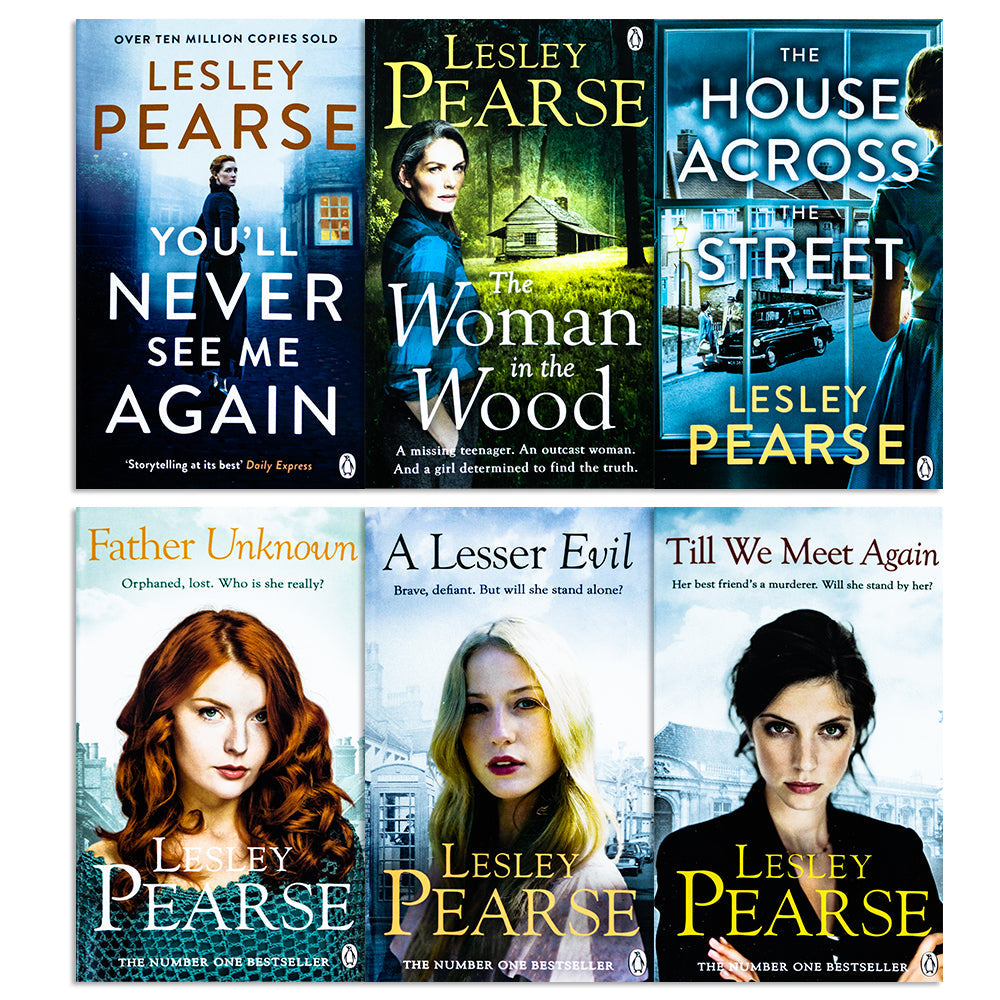 Lesley Pearse 6 Book Set | Contemporary Fiction, Drama & Mystery Collection | Emotional Bestselling Novels of Relationships, Adventure & Insights