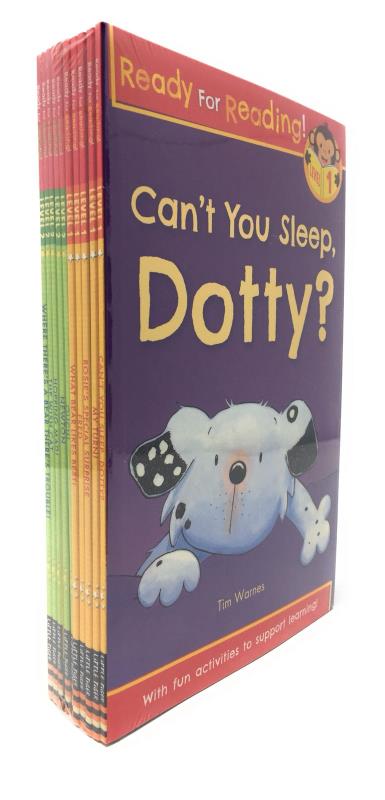 NEW READY FOR READING 10 BOOK SET (5 Level 1 & 5 Level 2) with fun activities