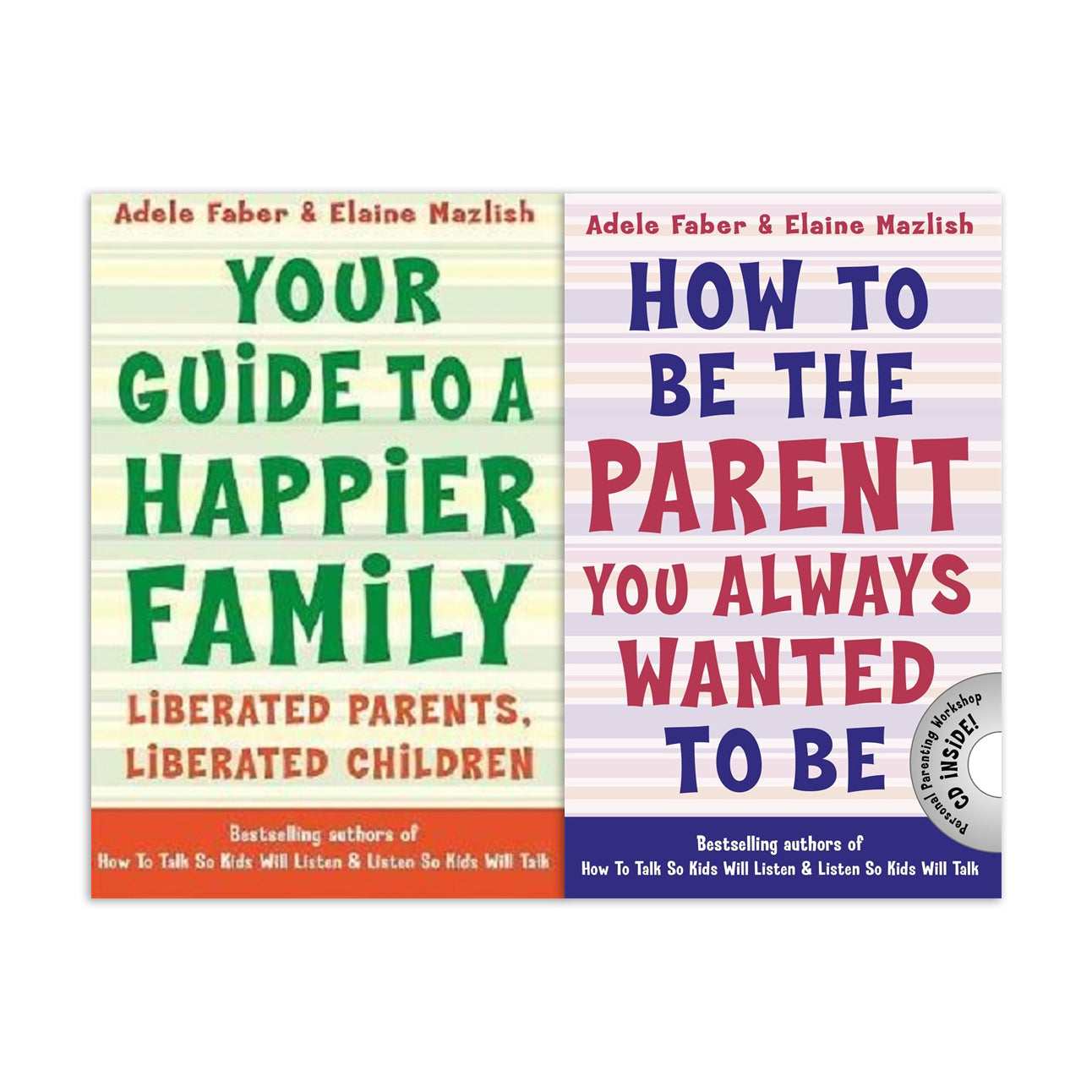 Adele & Elaine Book Set Collection Happier Family, Parent you always wanted...