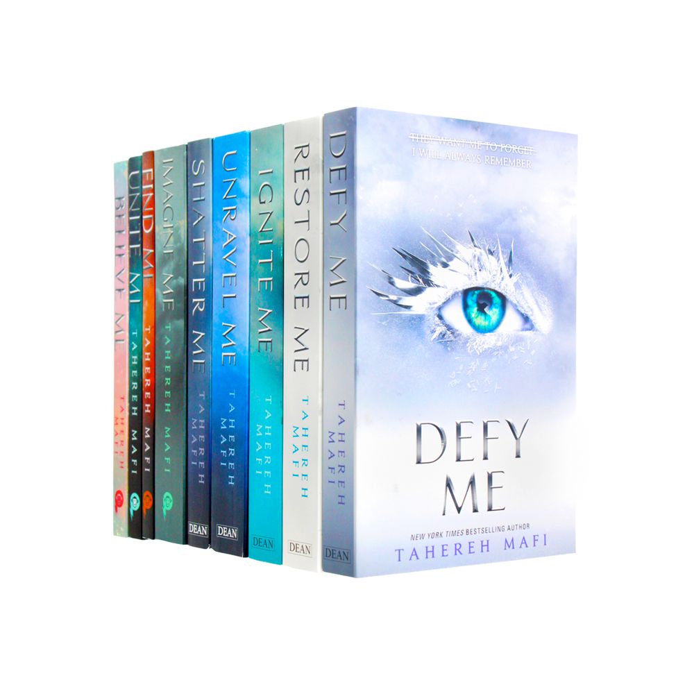 Shatter Me Series– 9 Book Collection Set by Tahereh Mafi | Bestselling YA Dystopian Fiction, Adventure & Romance(Shatter Me, Ignite Me & More)