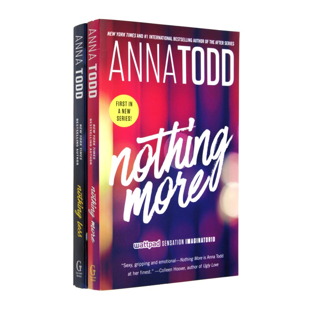 The Landon Series 2 Book Set by Anna Todd – Nothing More & Nothing Less | YA Romance, Contemporary Fiction, Novels, Love Story, Bestseller