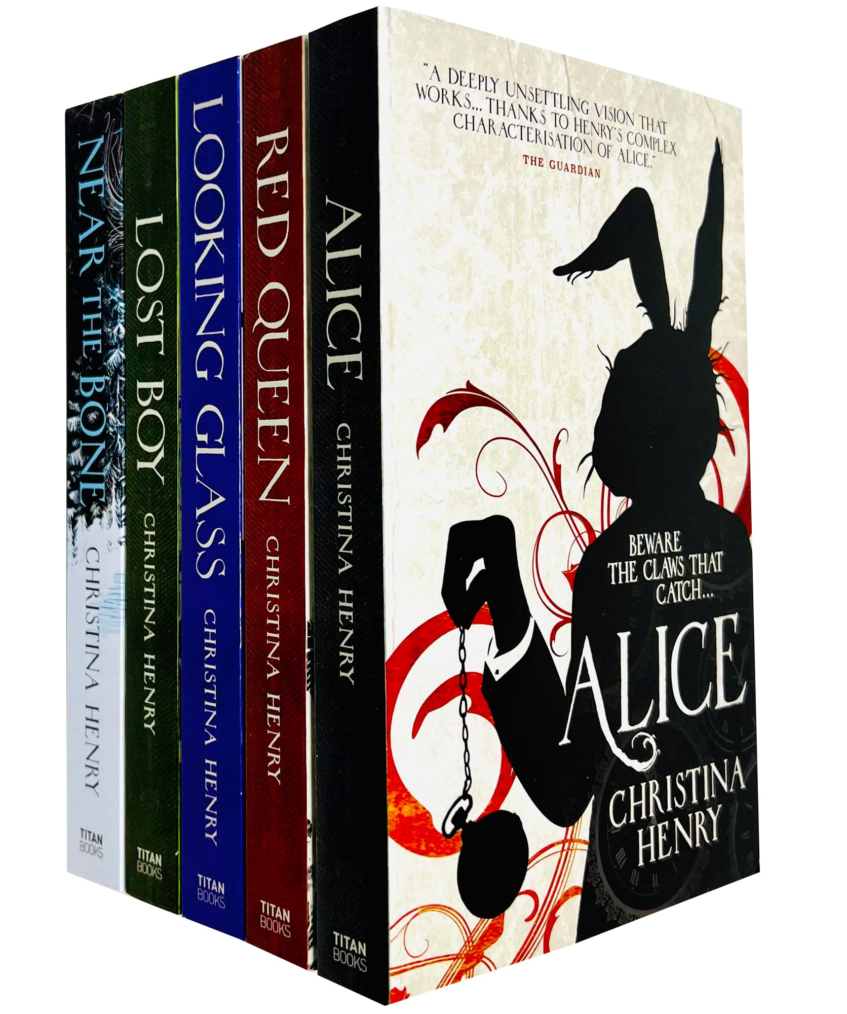 Christina Henry Chronicles of Alice 5-Book Collection Set β Dark Fantasy Series | Enchanting & Immersive Adventure for Young Adult Fiction Readers
