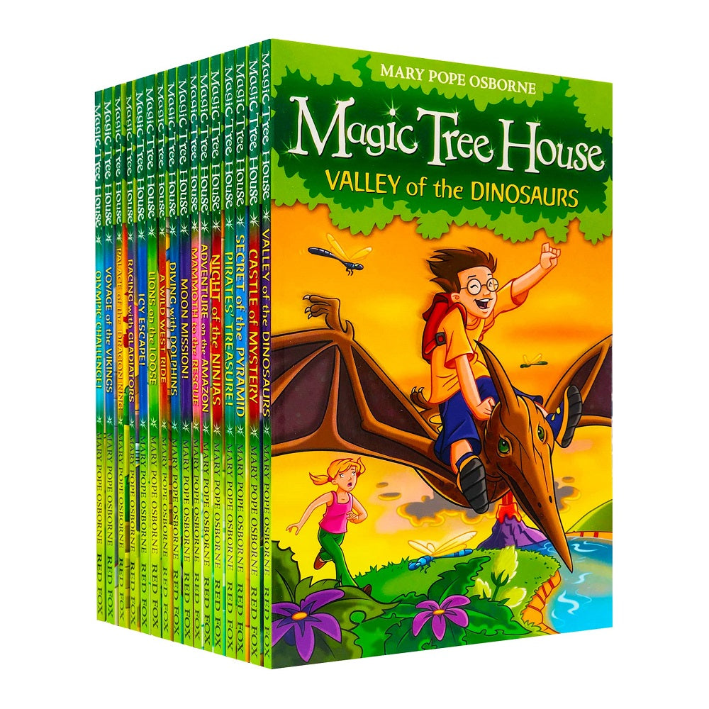 Mary Pope Osborne Magic Tree House Collection 16-Book Set Exciting Adventure & Mystery Books for Kids | Best-Selling Fantasy Series