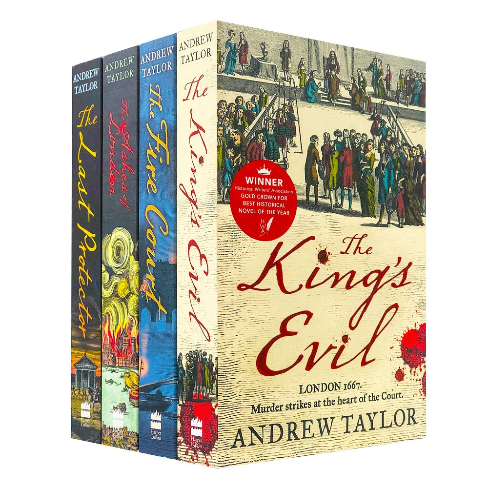 James Marwood & Cat Lovett Series 4 Book Set by Andrew Taylor| Historical Mystery & Thriller Collection β Suspenseful Fiction, Adventure & Reading Fun