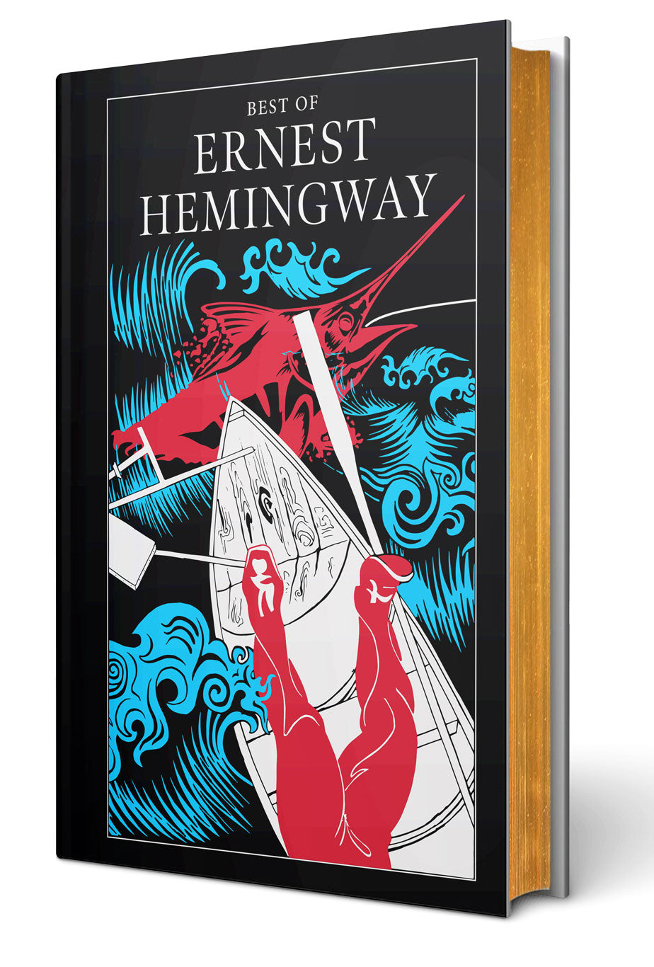 Best of Ernest Hemingway – Leather Bound Book Collection | Classic Novels, Timeless Stories & Iconic Literature by the Great American Author