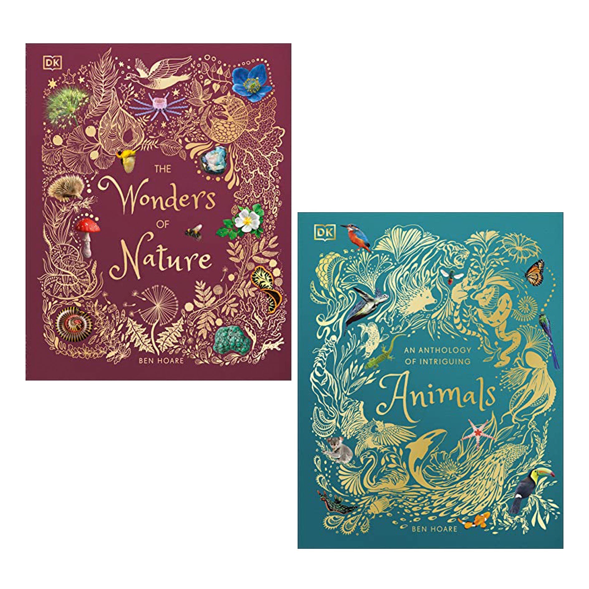 DK Children's Anthologies 2 Book Collection Set by Ben Hoare & Will Gater – Wonders of Nature & Intriguing Animals, Fun Wildlife Facts & Learning