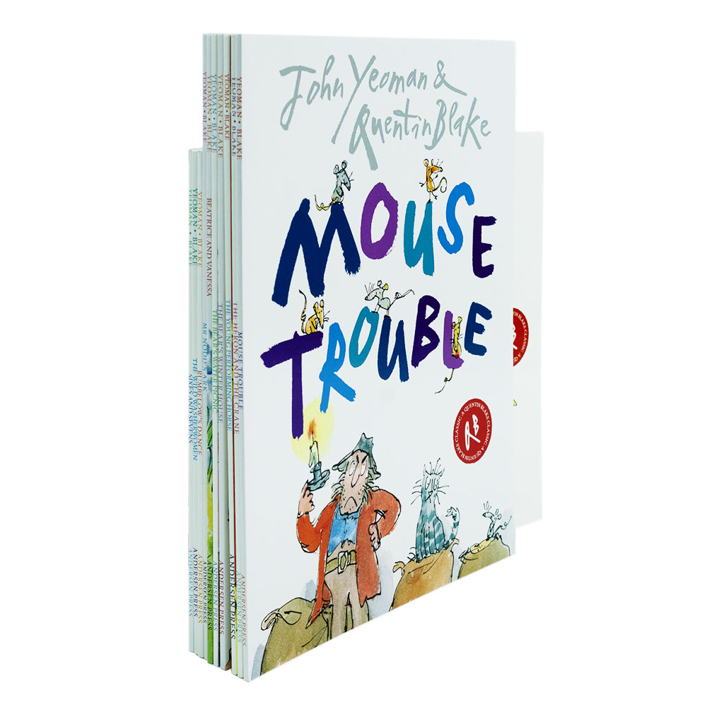 John Yeoman & Quentin Blake Children’s Classic Stories – 10-Book Set | Illustrated tales, fun learning, bedtime stories, read-aloud, 8+ years