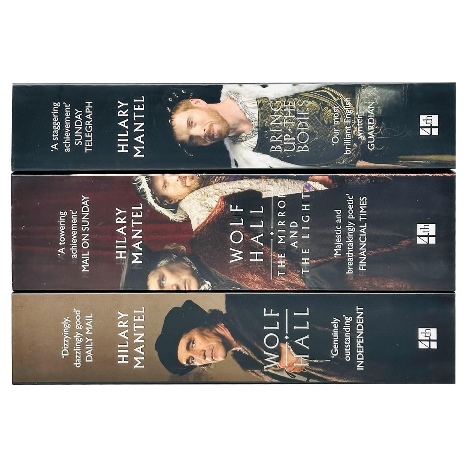 Hilary Mantel The Wolf Hall Trilogy 3 Books Collection Set (Wolf Hall, Bring up the Bodies..)